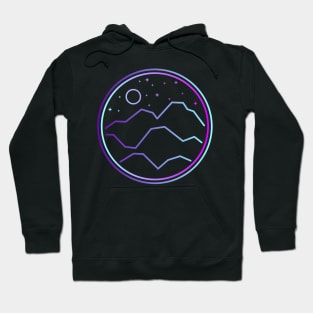 Moon and Mountain Hoodie